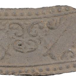 宝相華文軒平瓦