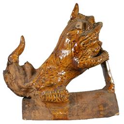 鬼龍子「泰山石敢當」（椒図）