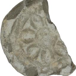 珠文縁素弁八葉蓮華文軒丸瓦(小型)