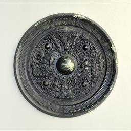 神人車馬画像鏡