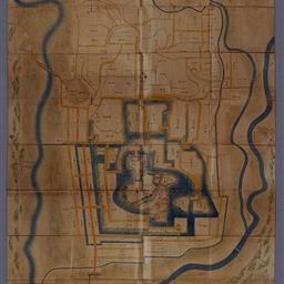 奥州岩城平之城絵図