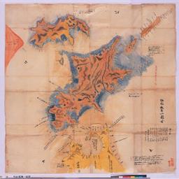 松前蝦夷一圓圖