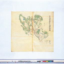 羽後國由利郡長岡村繪圖